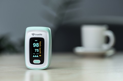 TrueLife Oximeter X5 BT Pulzoximéter Bluetooth funkcióval